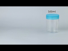 กระปุกครีมเครื่องสำอาง PET แบบกำหนดเองพร้อมฝาเกลียว