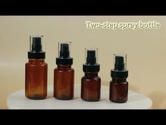 กระปุกพลาสติกประเภทอาหารที่ปิดแสง พร้อมเครื่องฉีดหมอกดีสําหรับเครื่องสําอางและยา