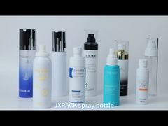 มีขวดสเปรย์ละเอียดเครื่องสำอางพลาสติก PET ใสคุณภาพสูงพร้อมสต็อกและสามารถ