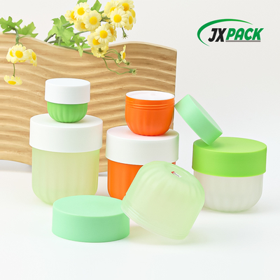 JXPACK กระปุกครีมเครื่องสำอางพลาสติก 50 มล. พร้อมฝาดึง