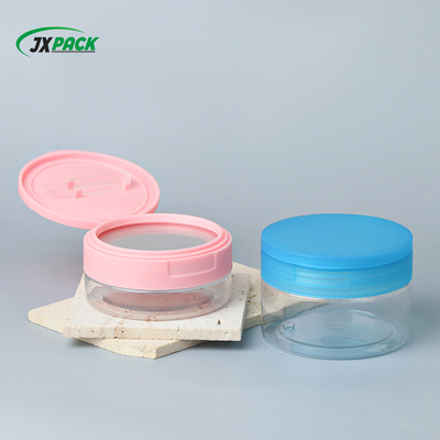 กระปุกครีมเครื่องสำอาง PET ใส พร้อมความจุที่ปรับแต่งได้