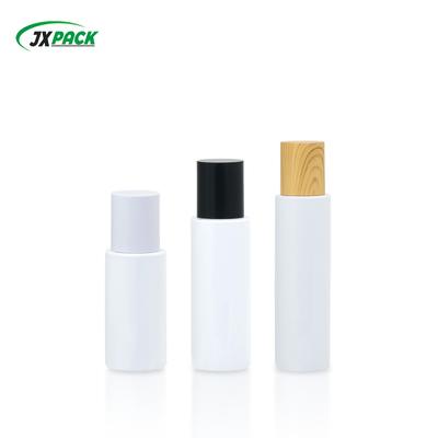 ขวดเครื่องสำอางพลาสติก PET พร้อมฝาไม้ 60ml 80ml 100ml