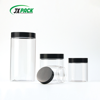 กระปุกครีมพลาสติก PET JXPACK ขนาด 100g-500g พร้อมฝาเกลียว