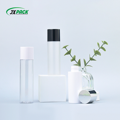 ขวดเครื่องสำอาง PET แบบกำหนดเอง ขนาด 100ml-150ml พร้อมฝาหมุน